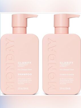 MONDAY HAIRCARE Clarify Shampoo and Conditioner Set (NEW)
